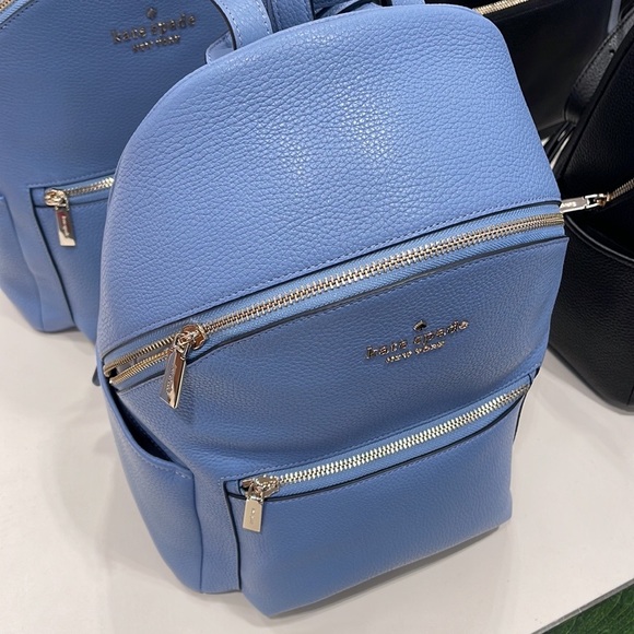 Kate Spade Leila Pebbled Leather Medium Dome Backpack
Dusty Blue - Picture 16 of 16